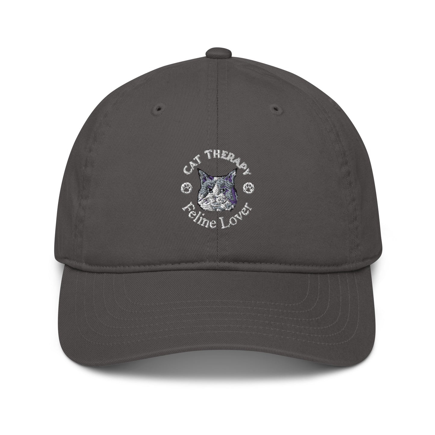 Organic dad hat, Cat lovers - Fitz & Willow