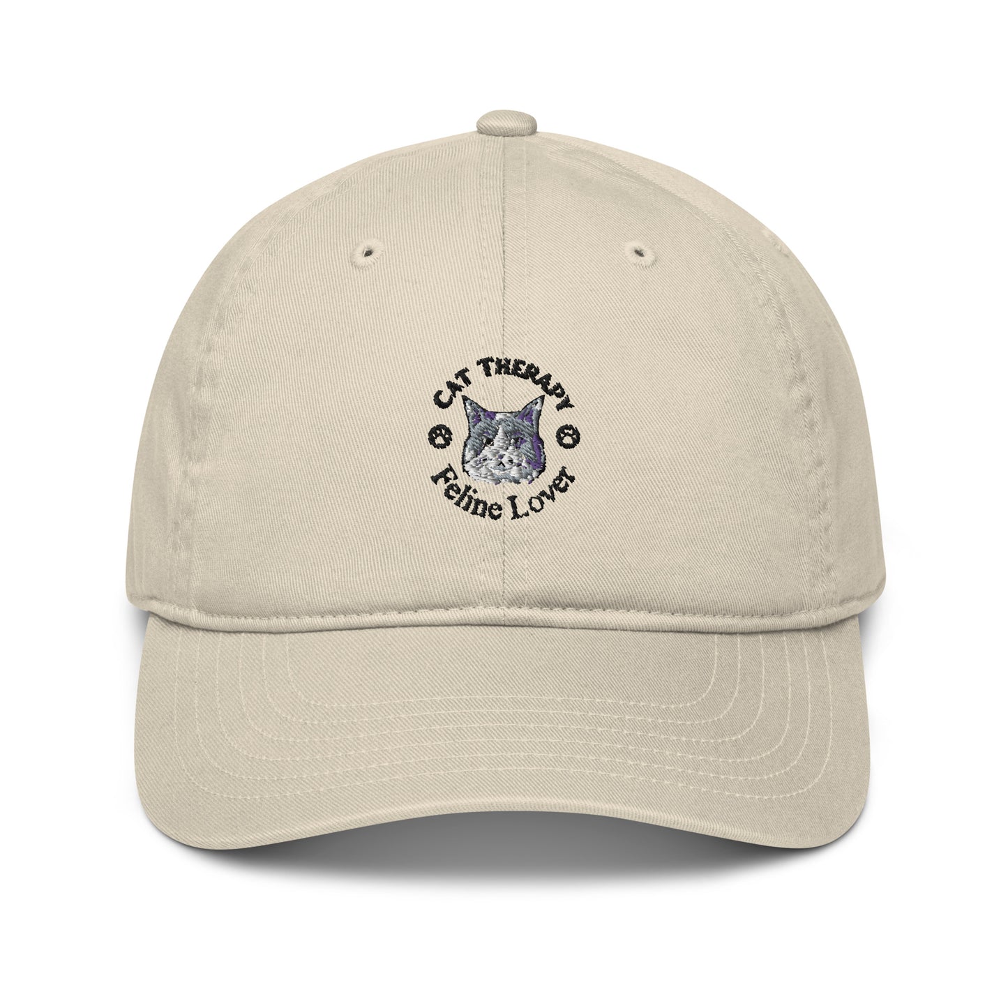 Organic dad hat, Cat lovers - Fitz & Willow