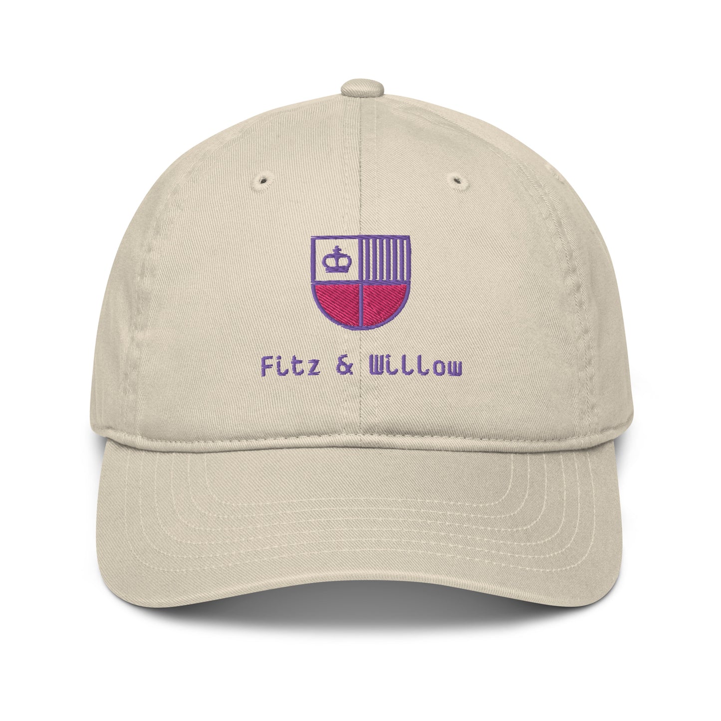 F & W, sustainable dad hat - Fitz & Willow