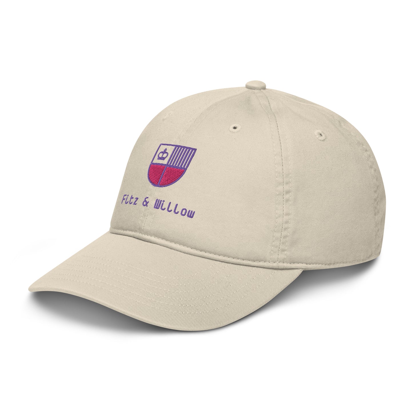 F & W, sustainable dad hat - Fitz & Willow