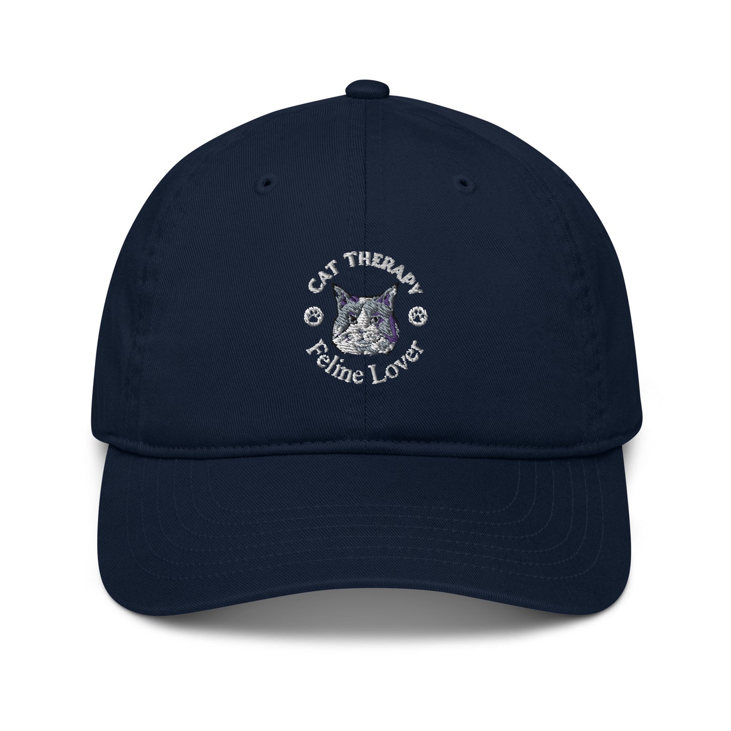 Organic dad hat, Cat lovers - Fitz & Willow