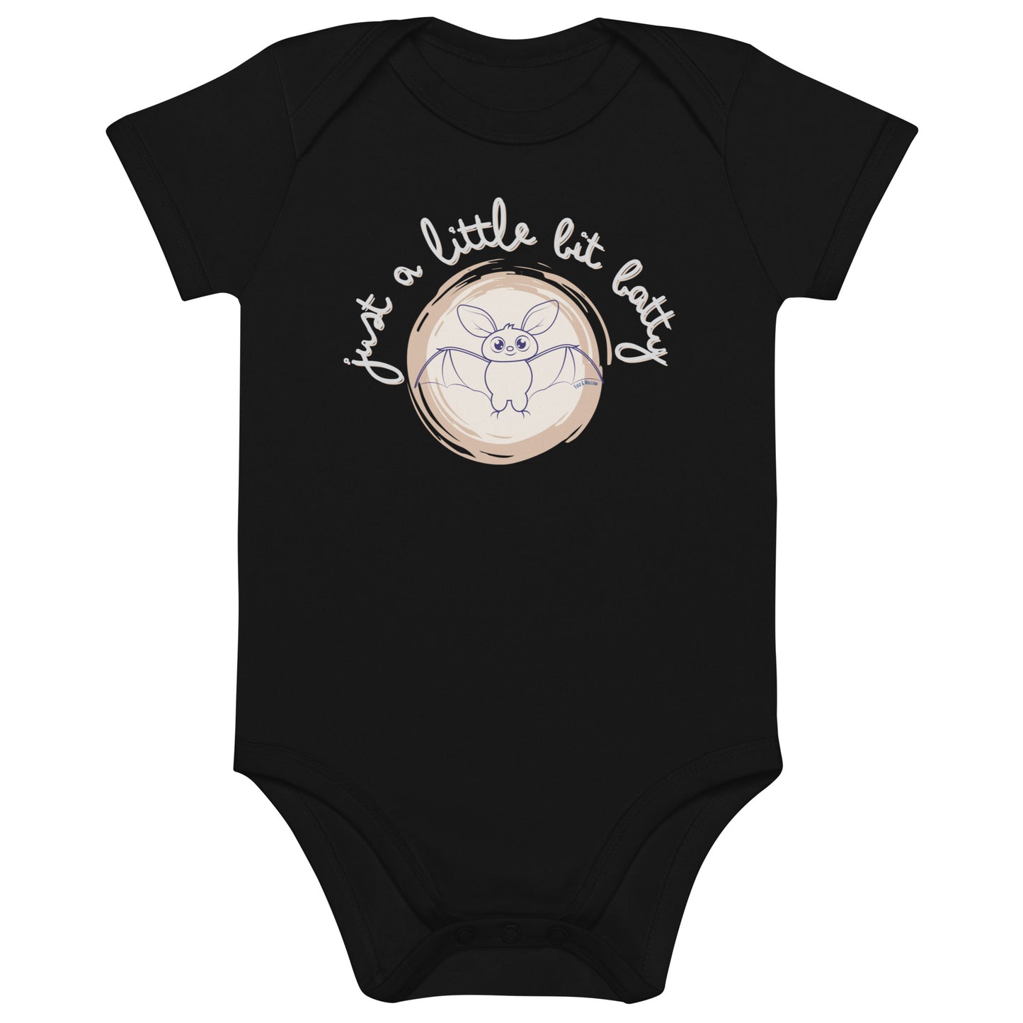 Just a Little Bit Batty Baby Bodysuit - Organic Cotton - Fitz & Willow