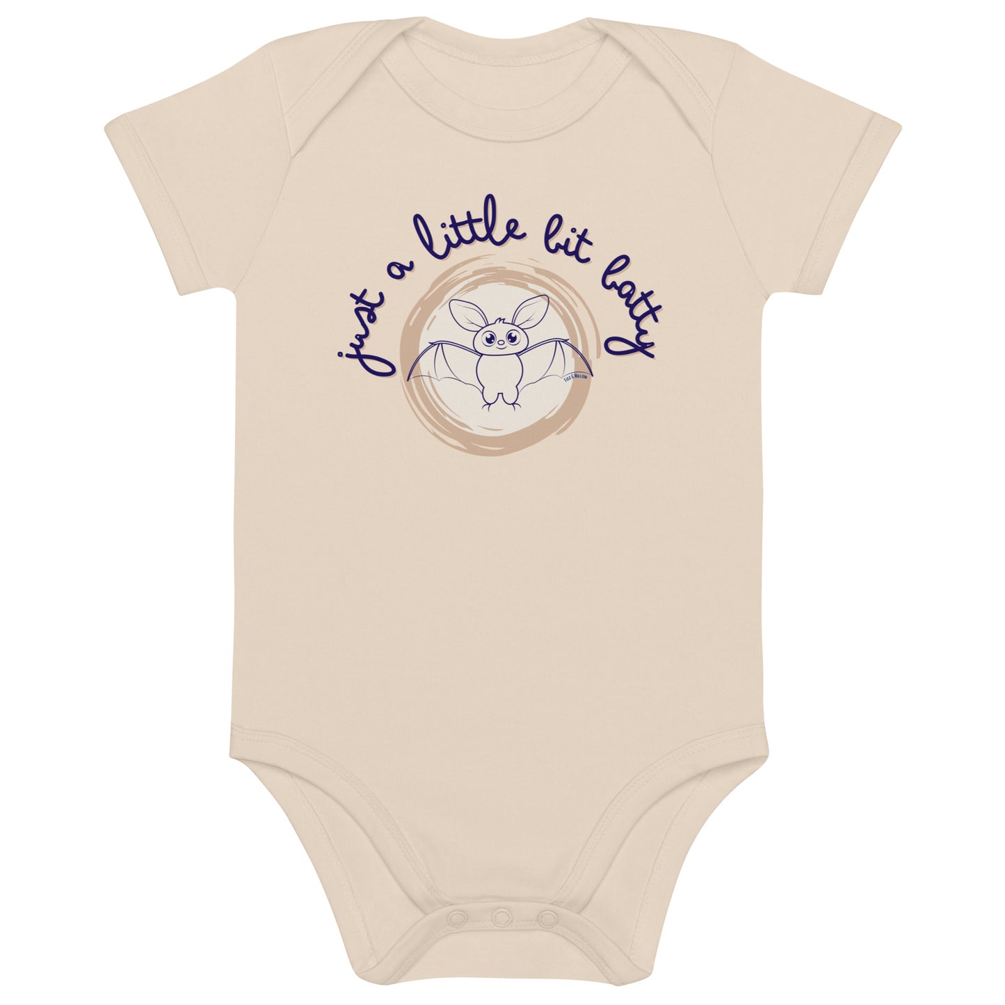 Just a Little Bit Batty Baby Bodysuit - Organic Cotton - Fitz & Willow