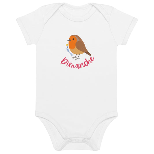 Dimanche, Organic cotton baby bodysuit - Fitz & Willow