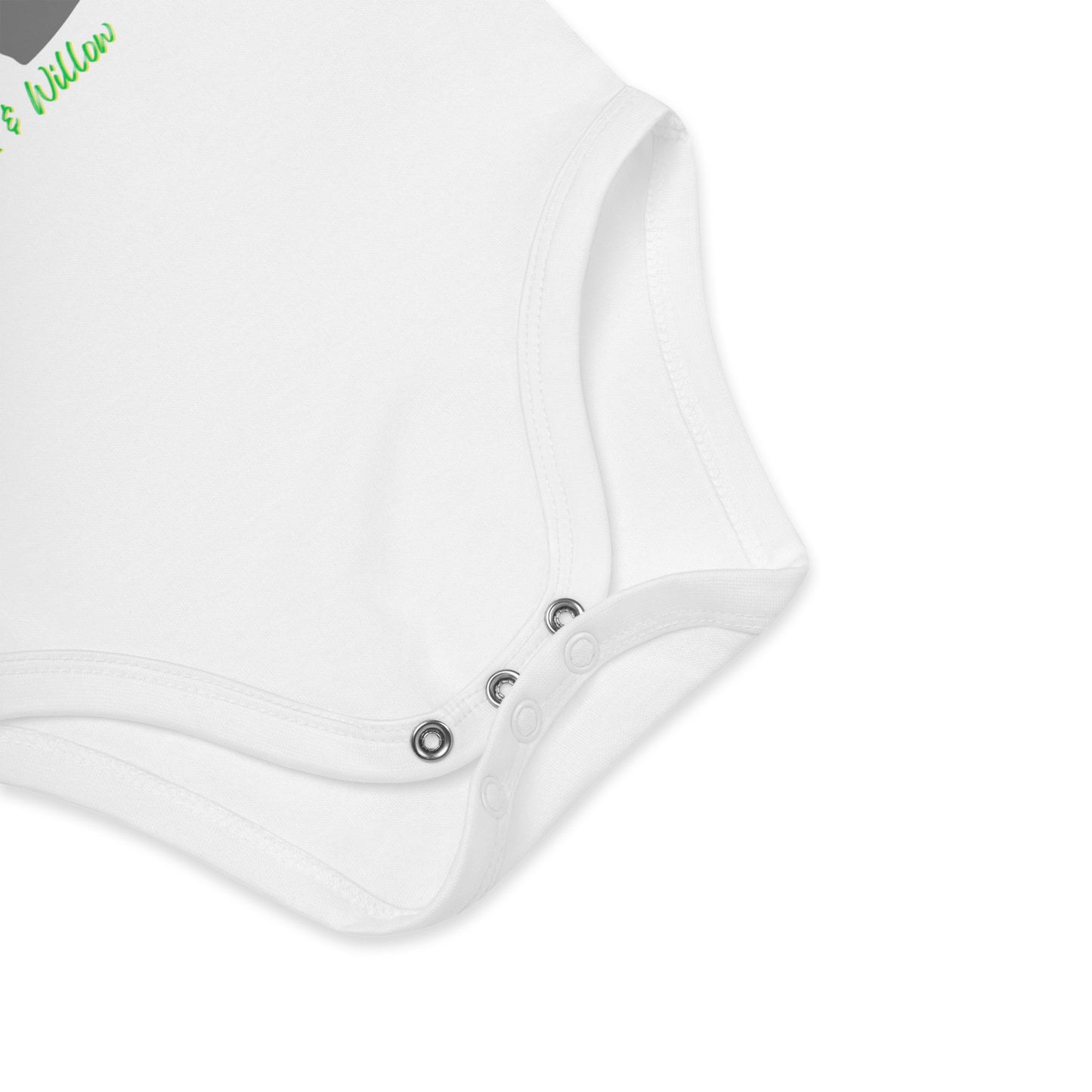 Organic cotton baby bodysuit, Dog Play time - Fitz & Willow - Fitz & Willow