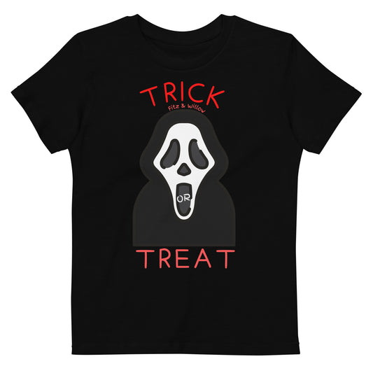 Halloween Scream, Organic cotton kids t-shirt - Fitz & Willow