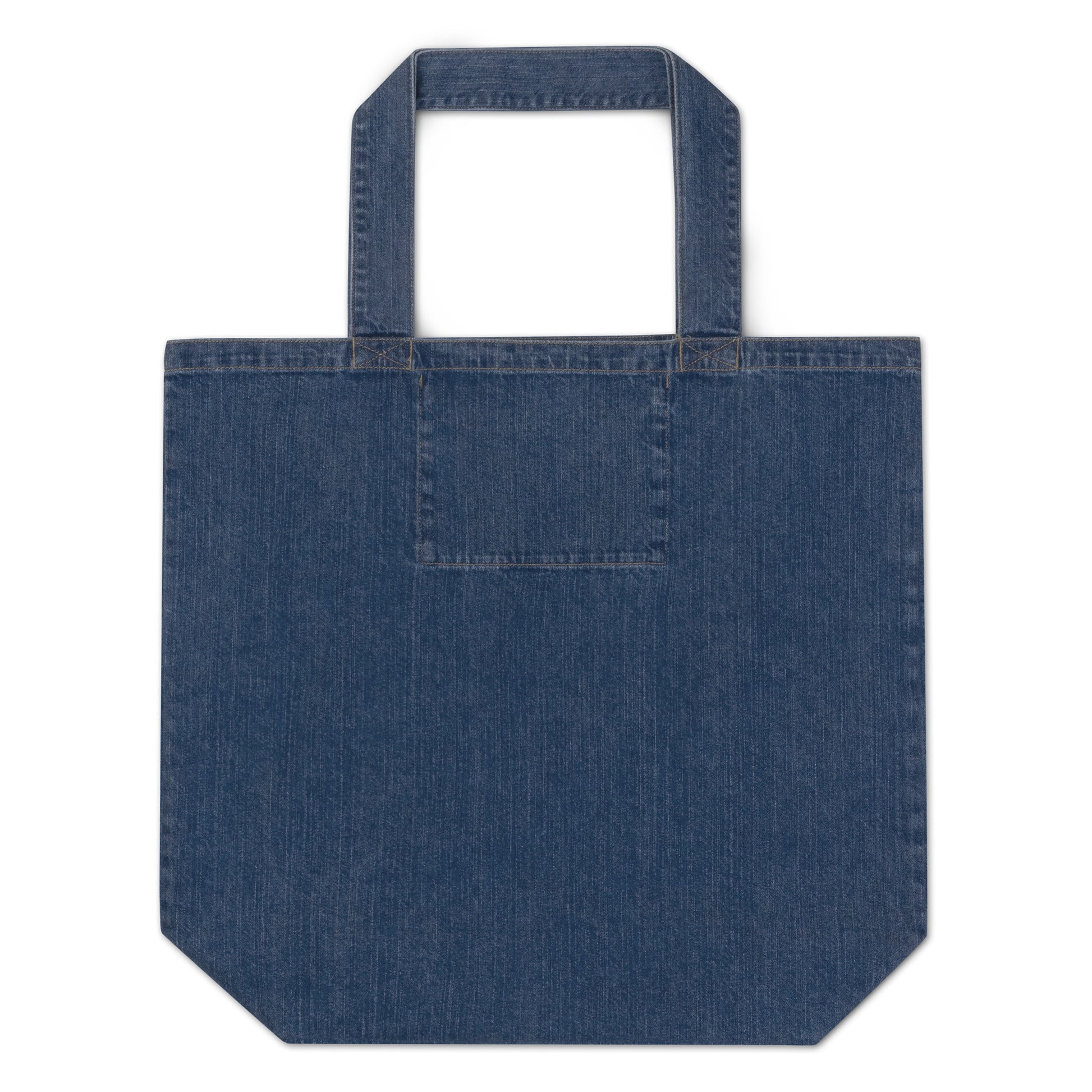 Sustainable denim tote bag, My Pickles Cat - Fitz & Willow