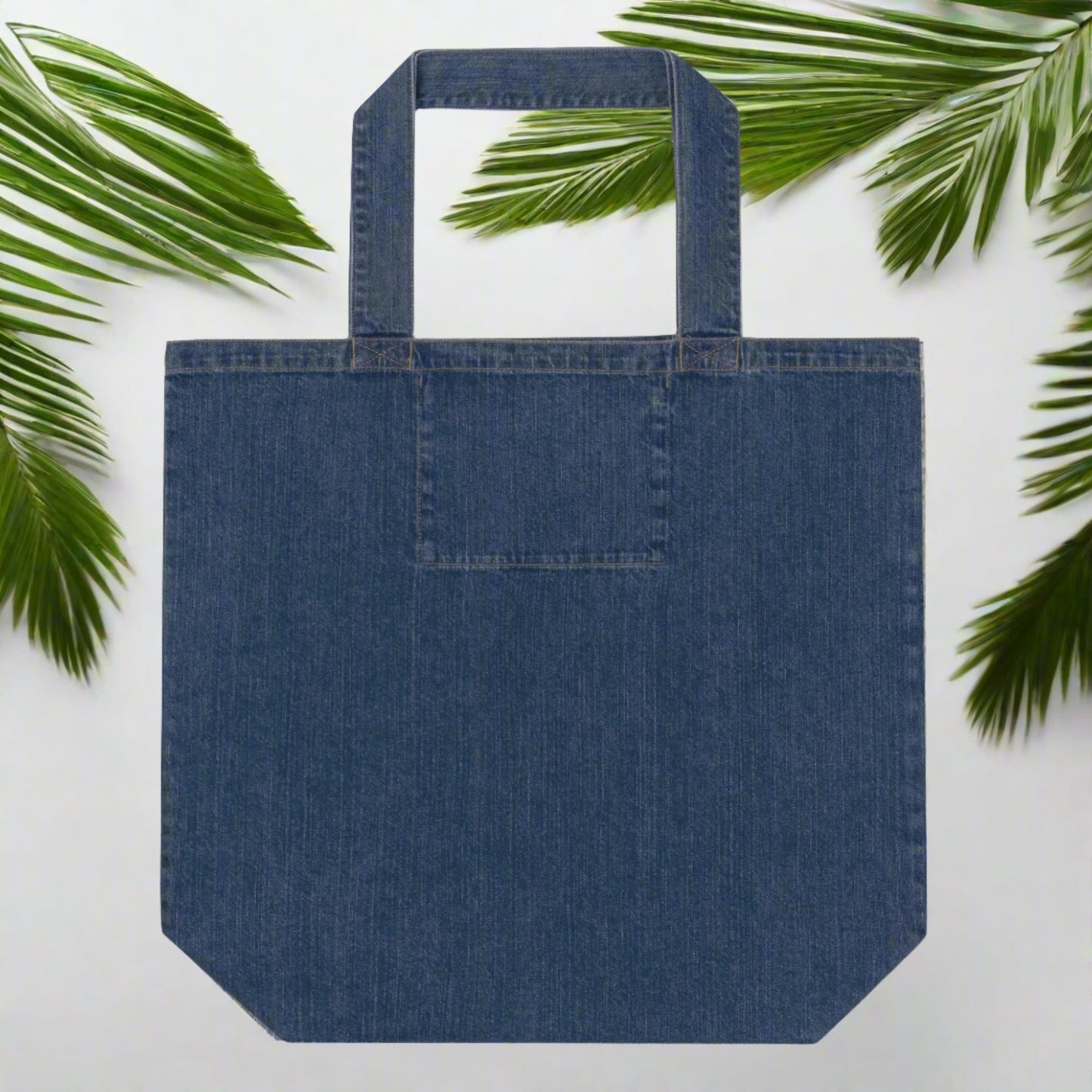 Adorable cats, sustainable denim tote bag - Fitz & Willow