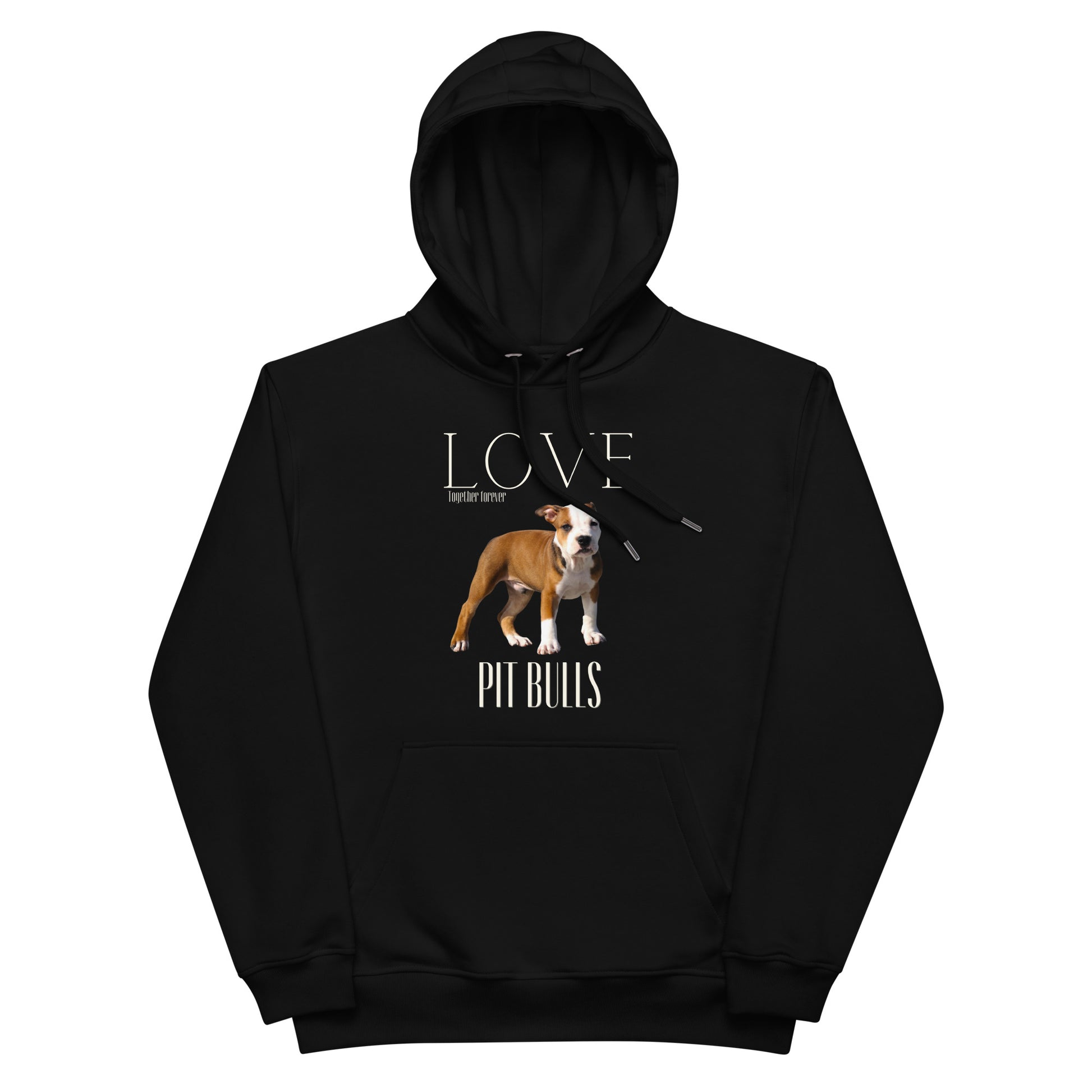 Pit Bull lovers premium eco hoodie, - Fitz & Willow