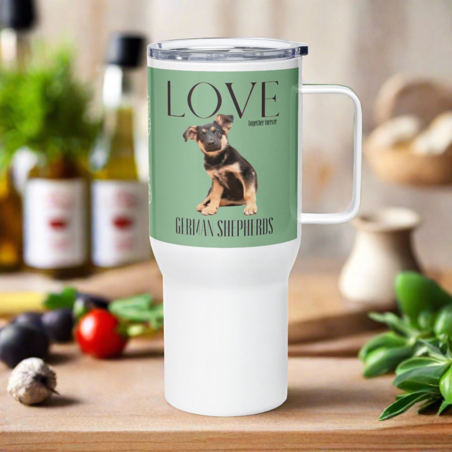 Travel mug, German Shepherd - Fitz & Willow