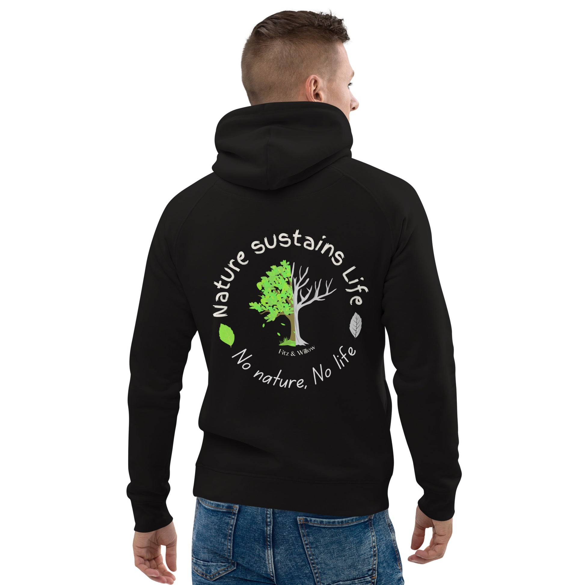 Protect nature, Unisex pullover hoodie - Fitz & Willow