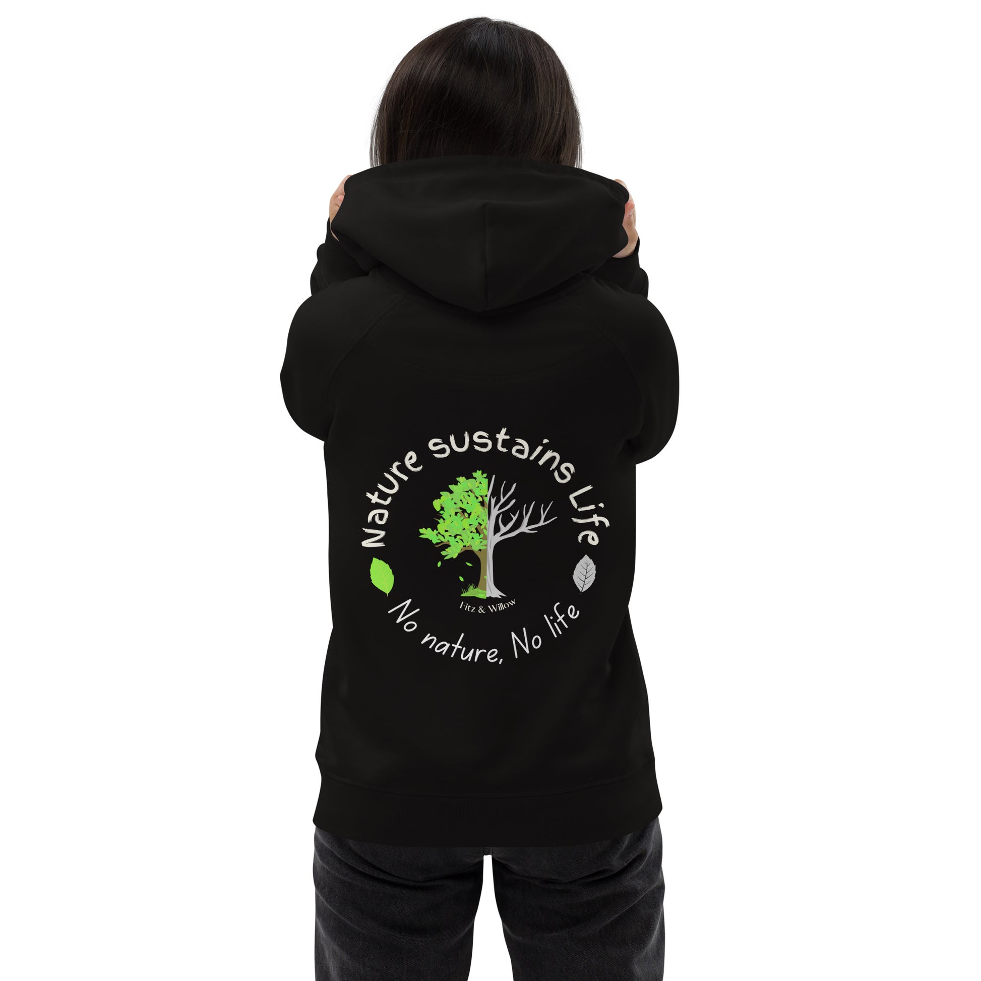 Protect nature, Unisex pullover hoodie - Fitz & Willow