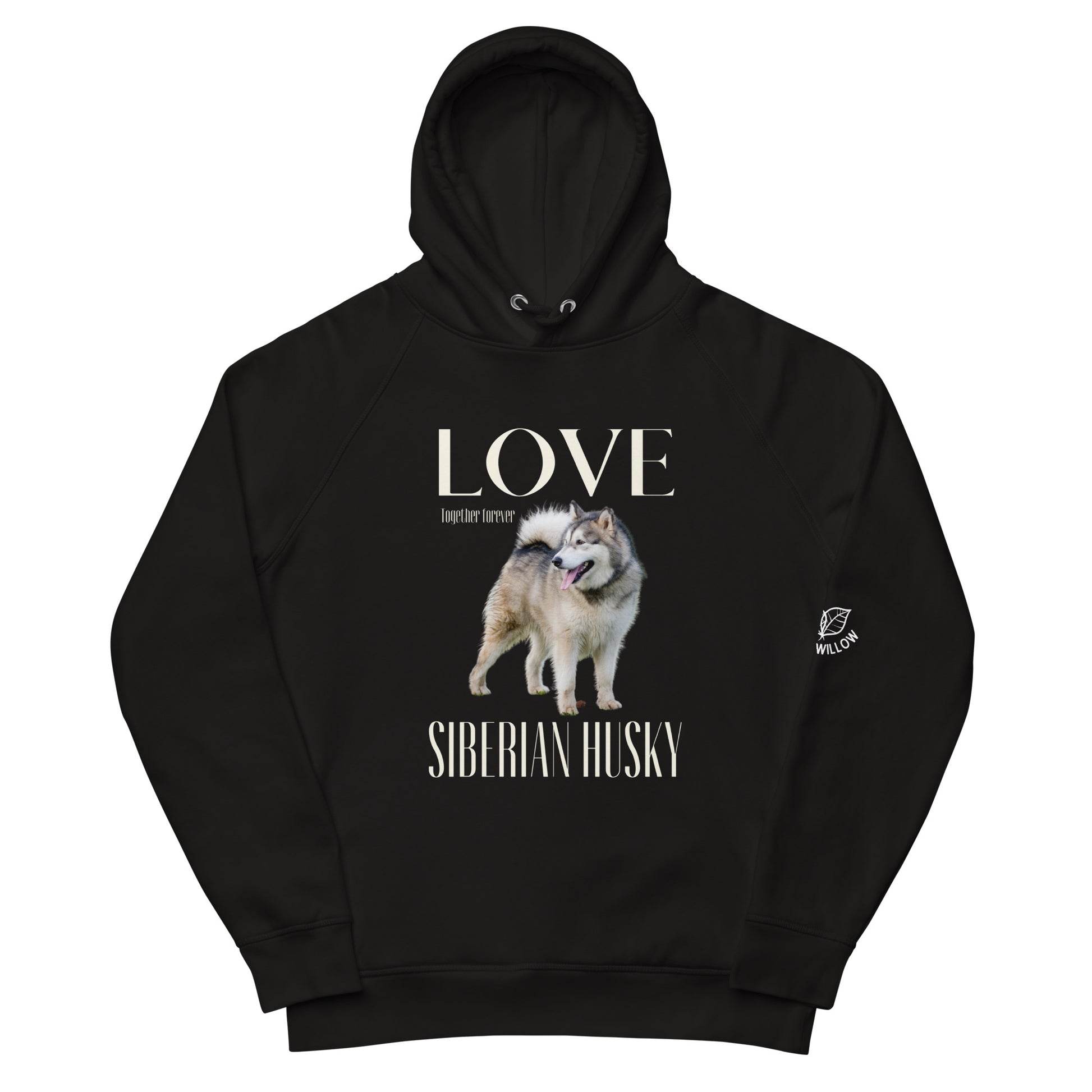 Siberian Husky, unisex pullover hoodie - Fitz & Willow