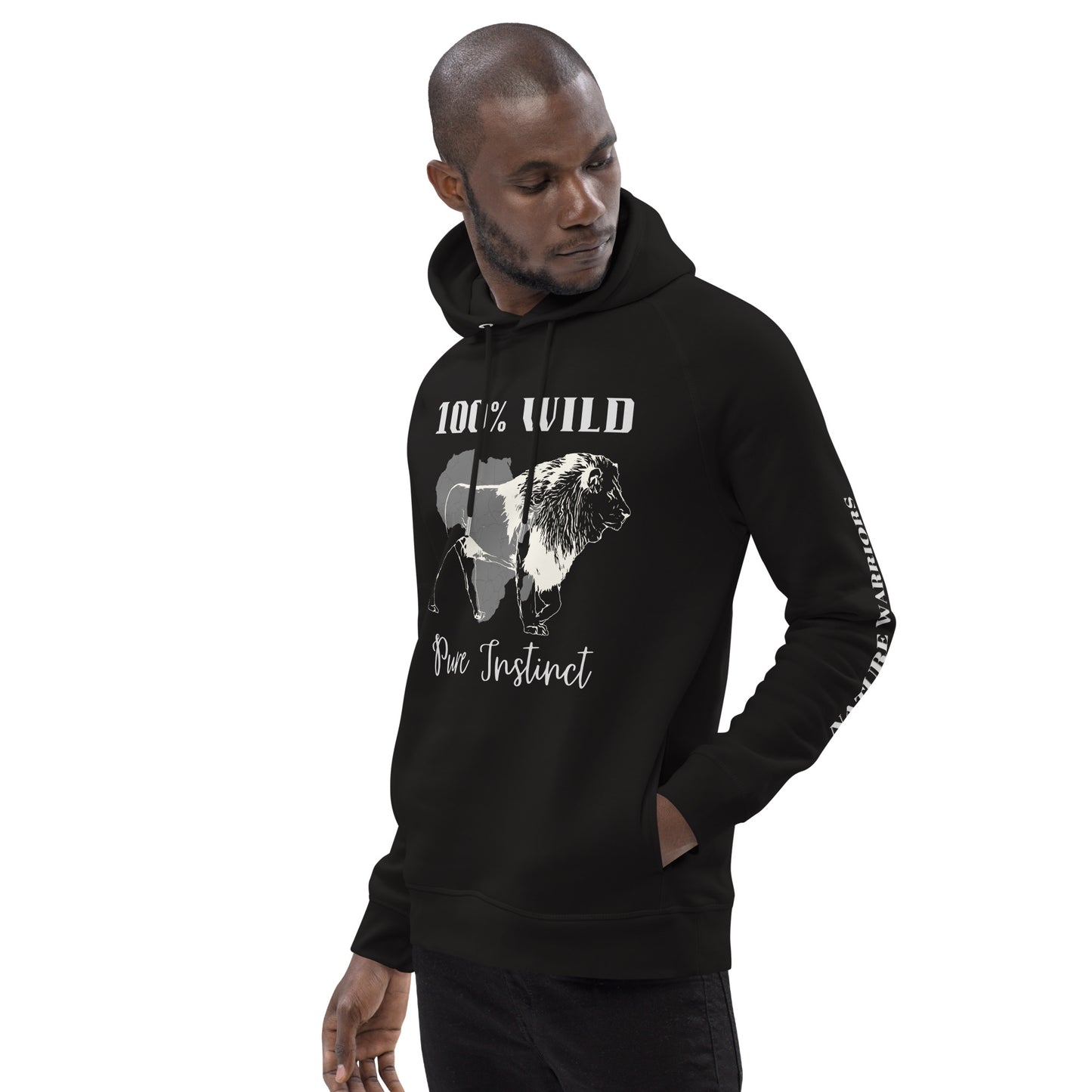 Wild Lion, Unisex pullover hoodie - Fitz & Willow