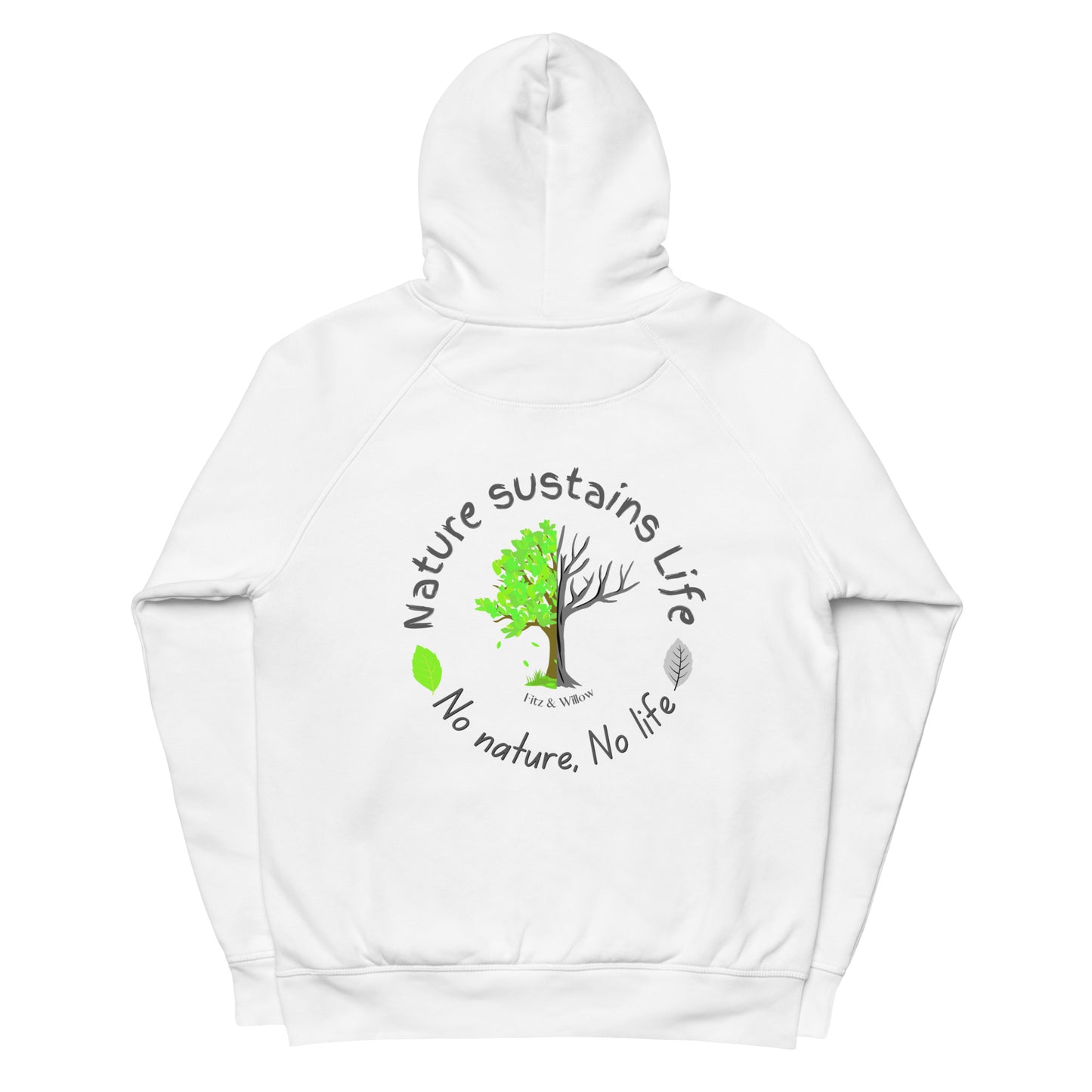 Protect nature, Unisex pullover hoodie - Fitz & Willow