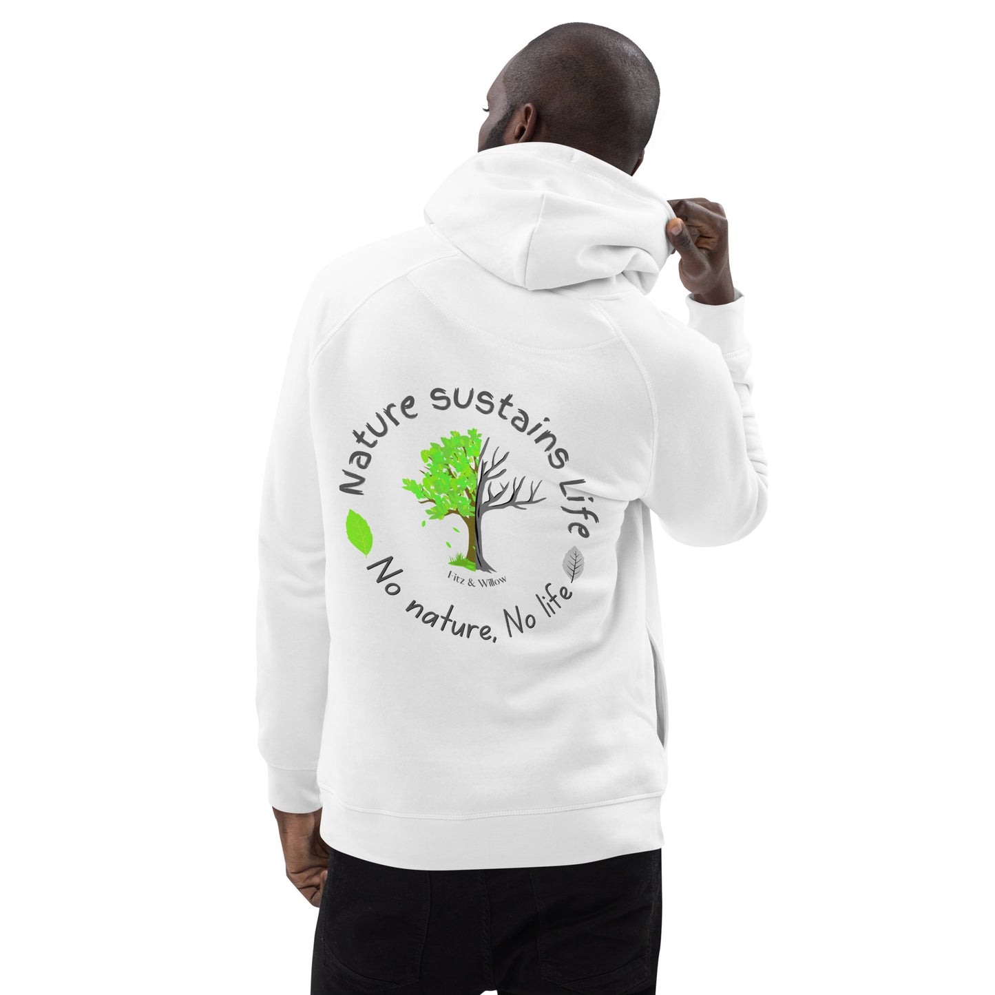 Protect nature, Unisex pullover hoodie - Fitz & Willow