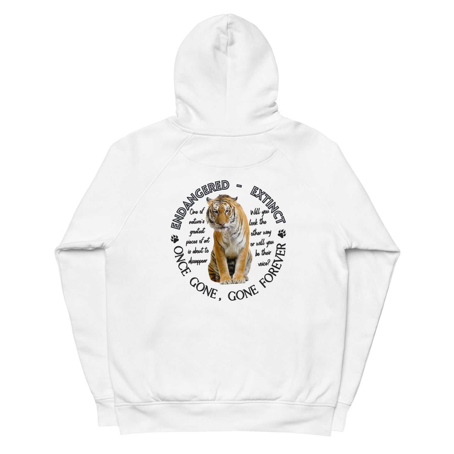 Protect Tigers, Unisex pullover hoodie - Fitz & Willow