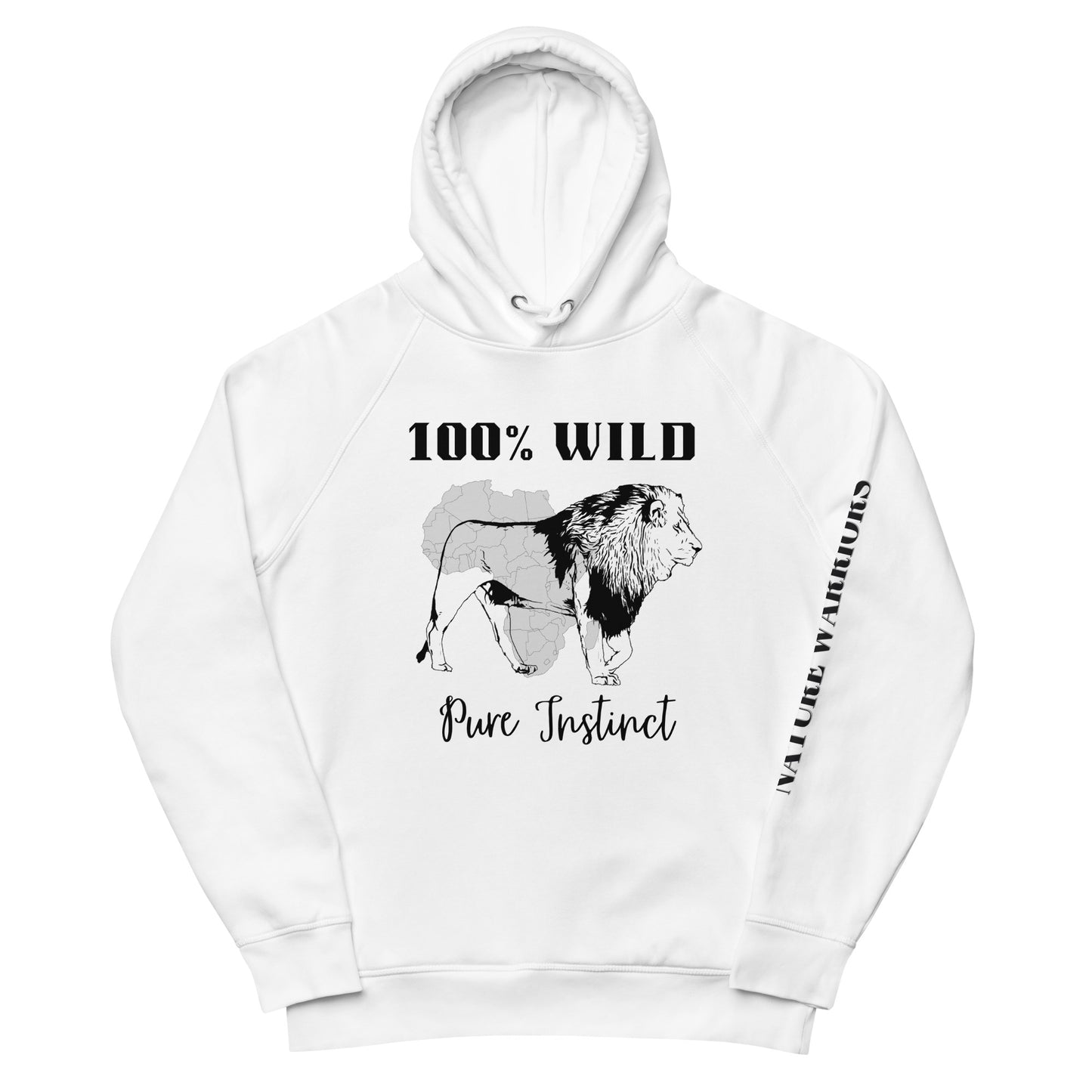 Wild Lion, Unisex pullover hoodie - Fitz & Willow