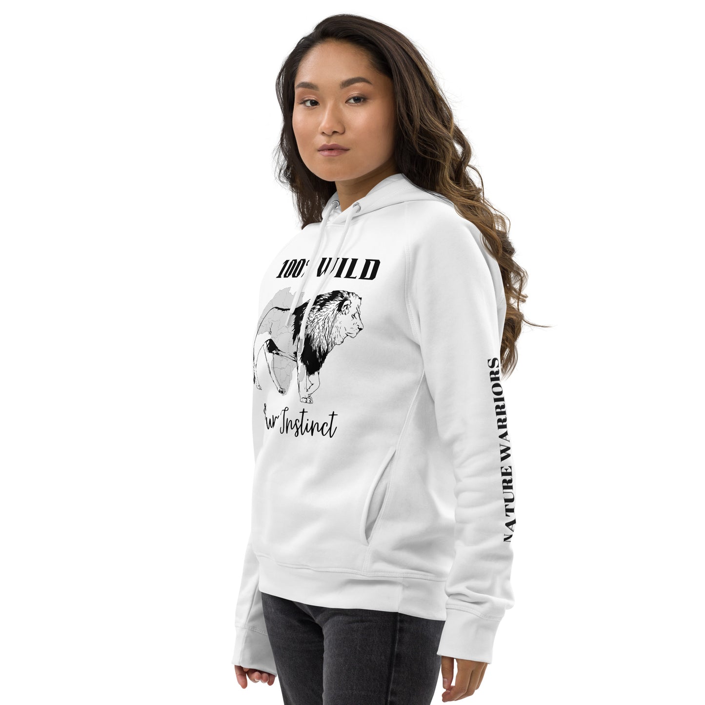 Wild Lion, Unisex pullover hoodie - Fitz & Willow