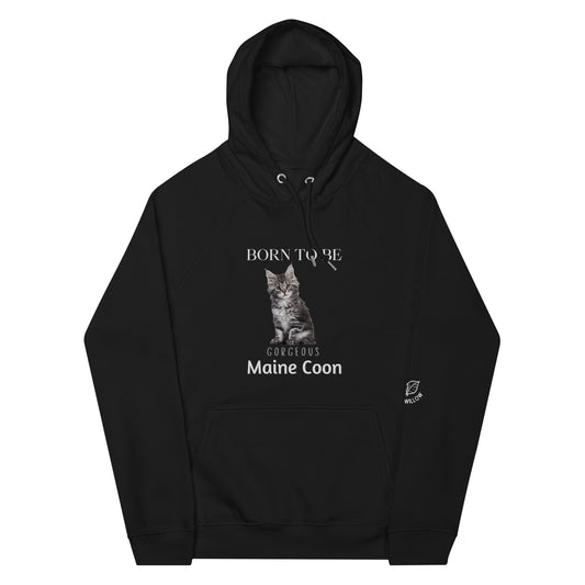 Maine Coons, Unisex raglan hoodie - Fitz & Willow