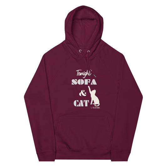 Cats & Sofa, sustainable hoodie - Fitz & Willow