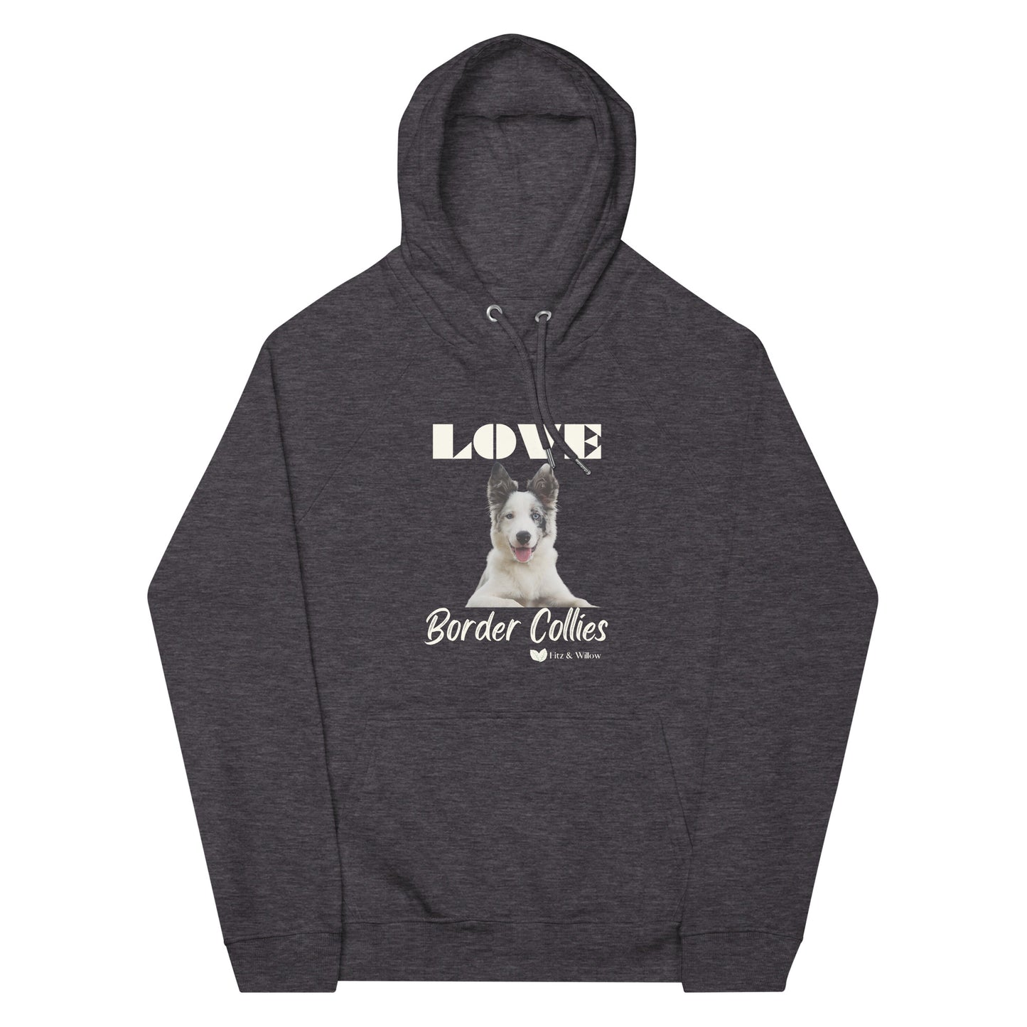 Border Collies eco hoodie - Fitz & Willow