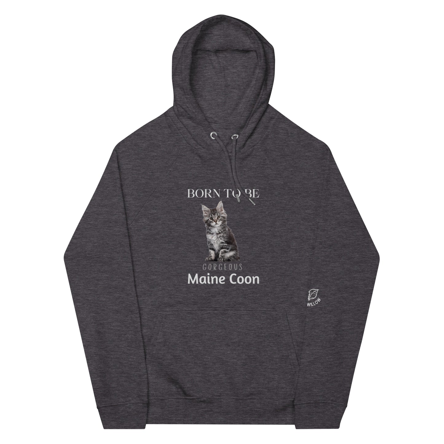 Maine Coons, Unisex raglan hoodie - Fitz & Willow