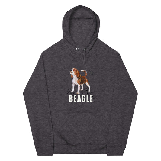 Beagle love, Unisex eco raglan hoodie - Fitz & Willow