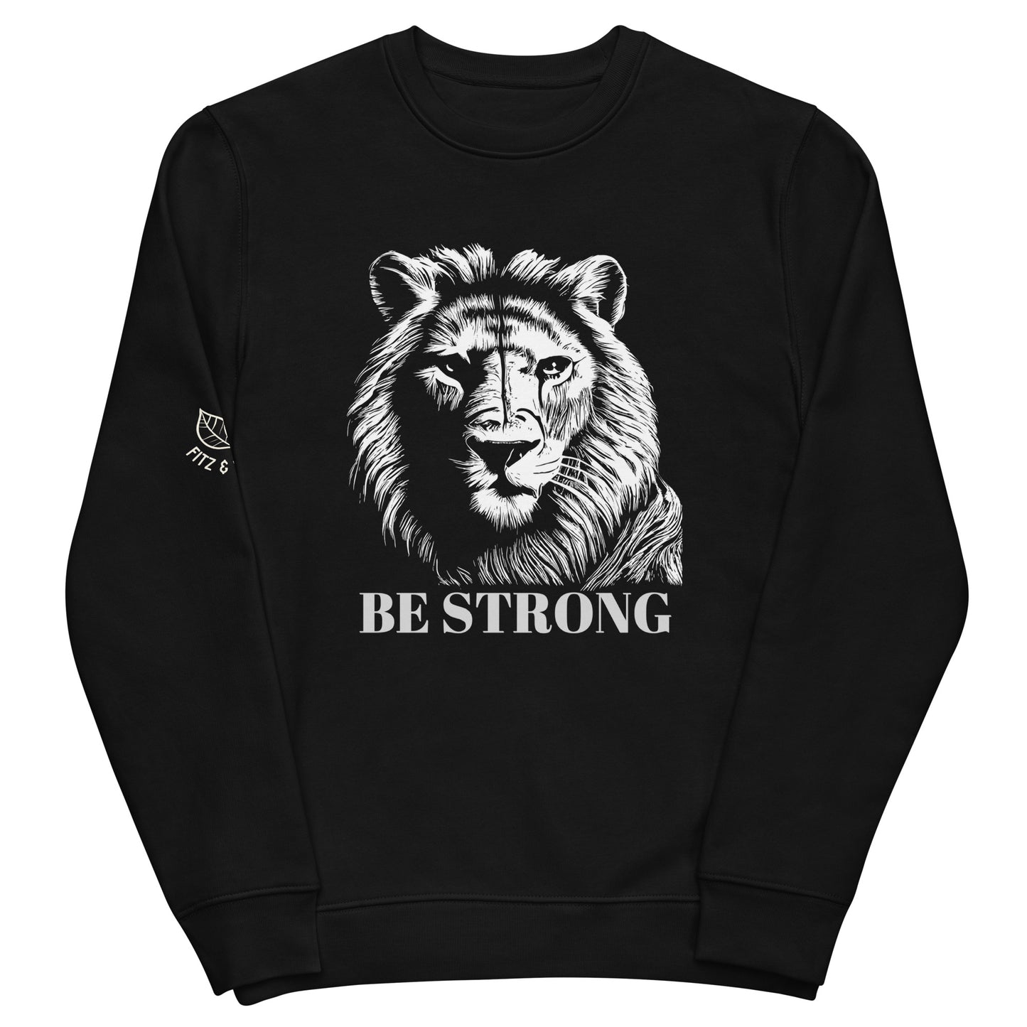 Lion, Unisex eco sweatshirt - Fitz & Willow