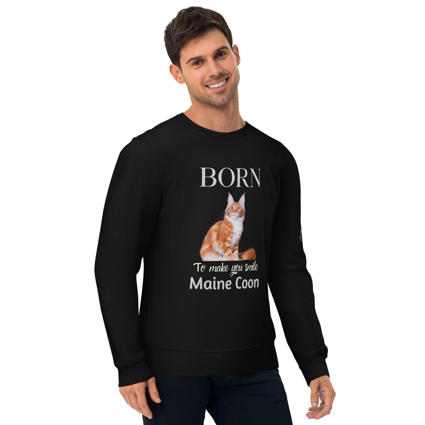 Maine Coon cats, Unisex sustainable sweatshirt - Fitz & Willow