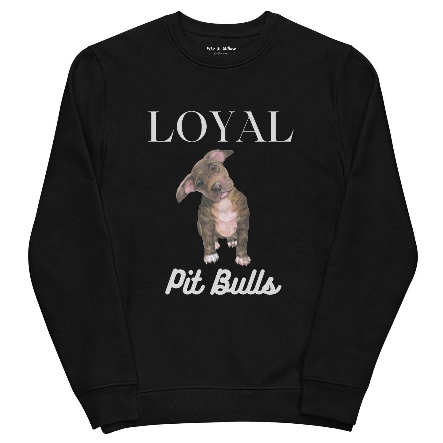 Pit Bulls, Unisex eco sweatshirt - Fitz & Willow