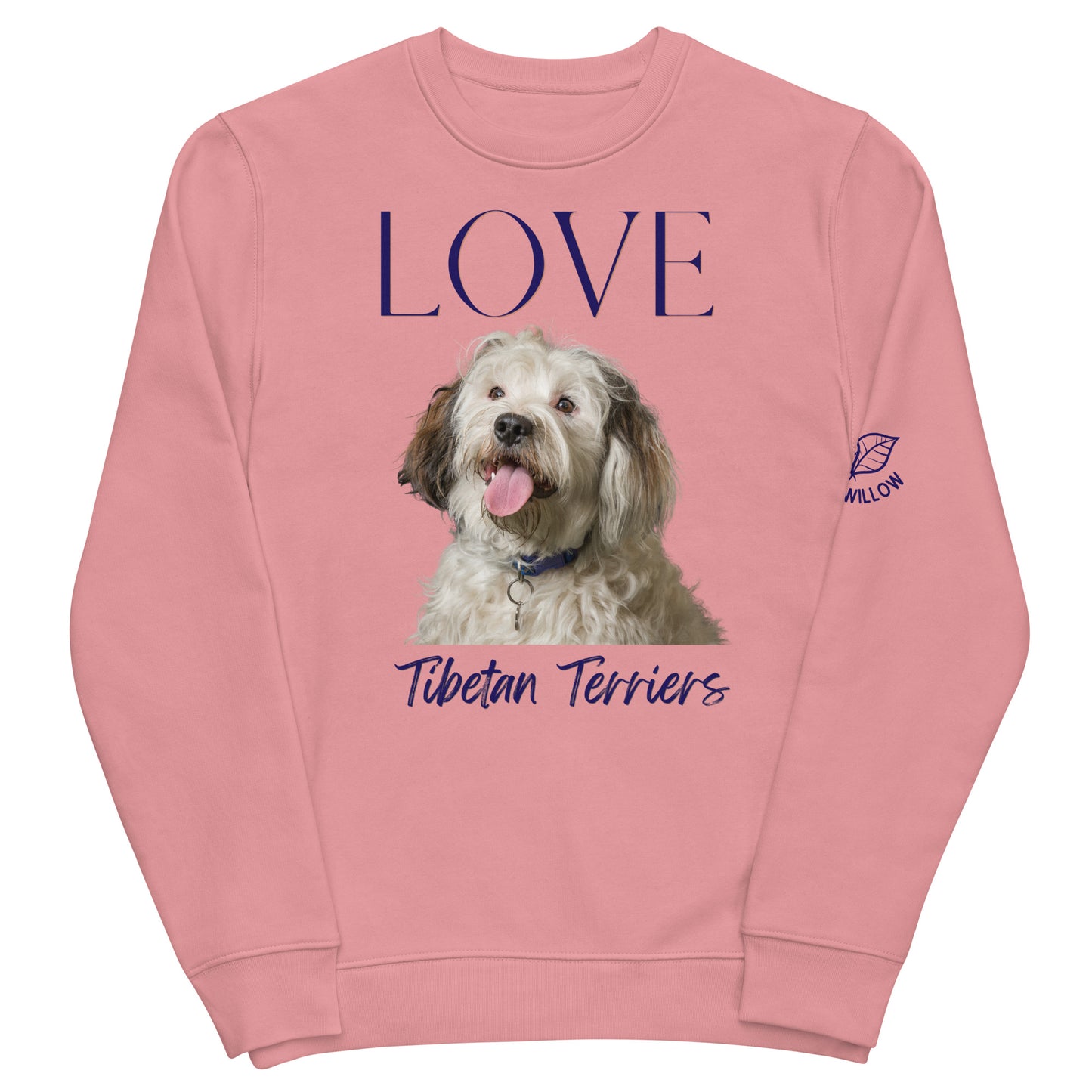 Tibetan Terrier lovers, unisex eco sweatshirt - Fitz & Willow