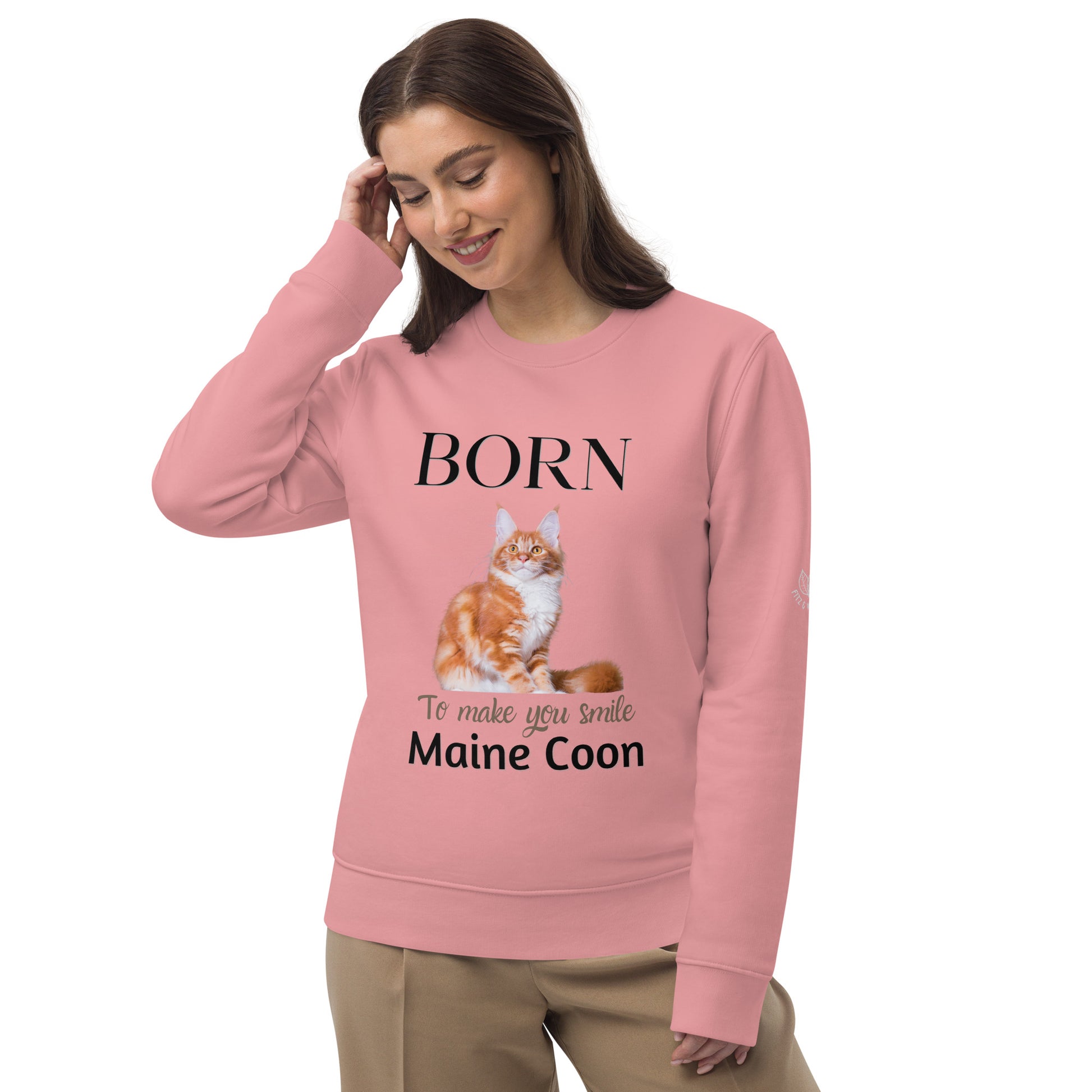 Maine Coon cats, Unisex sustainable sweatshirt - Fitz & Willow