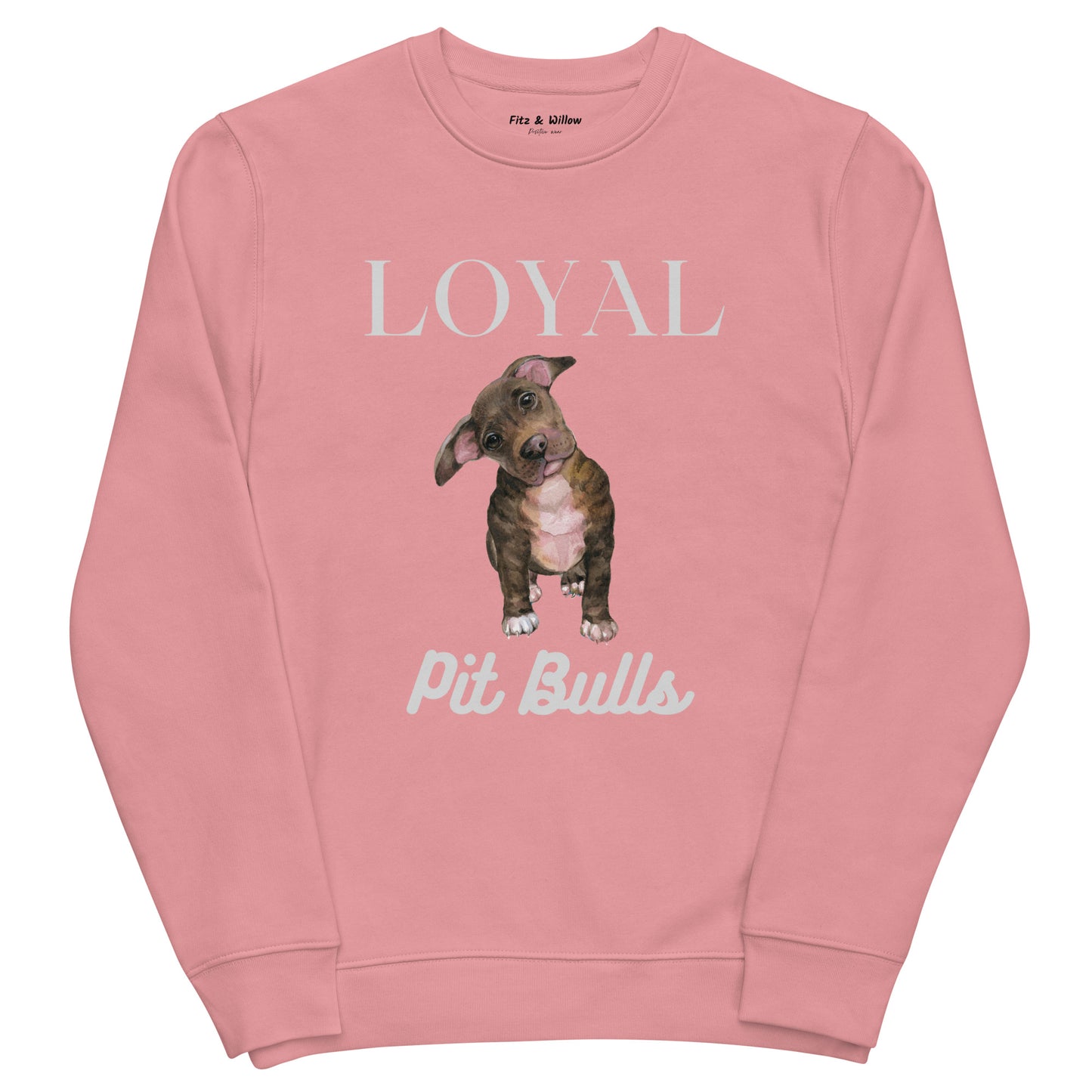 Pit Bulls, Unisex eco sweatshirt - Fitz & Willow