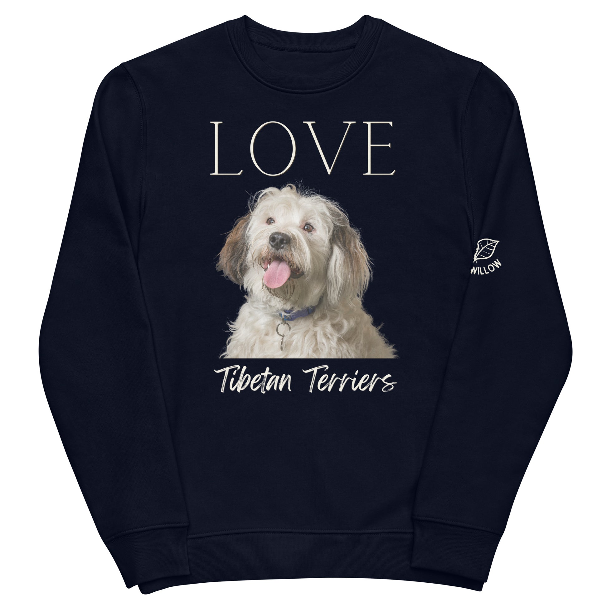 Tibetan Terrier lovers, unisex eco sweatshirt - Fitz & Willow