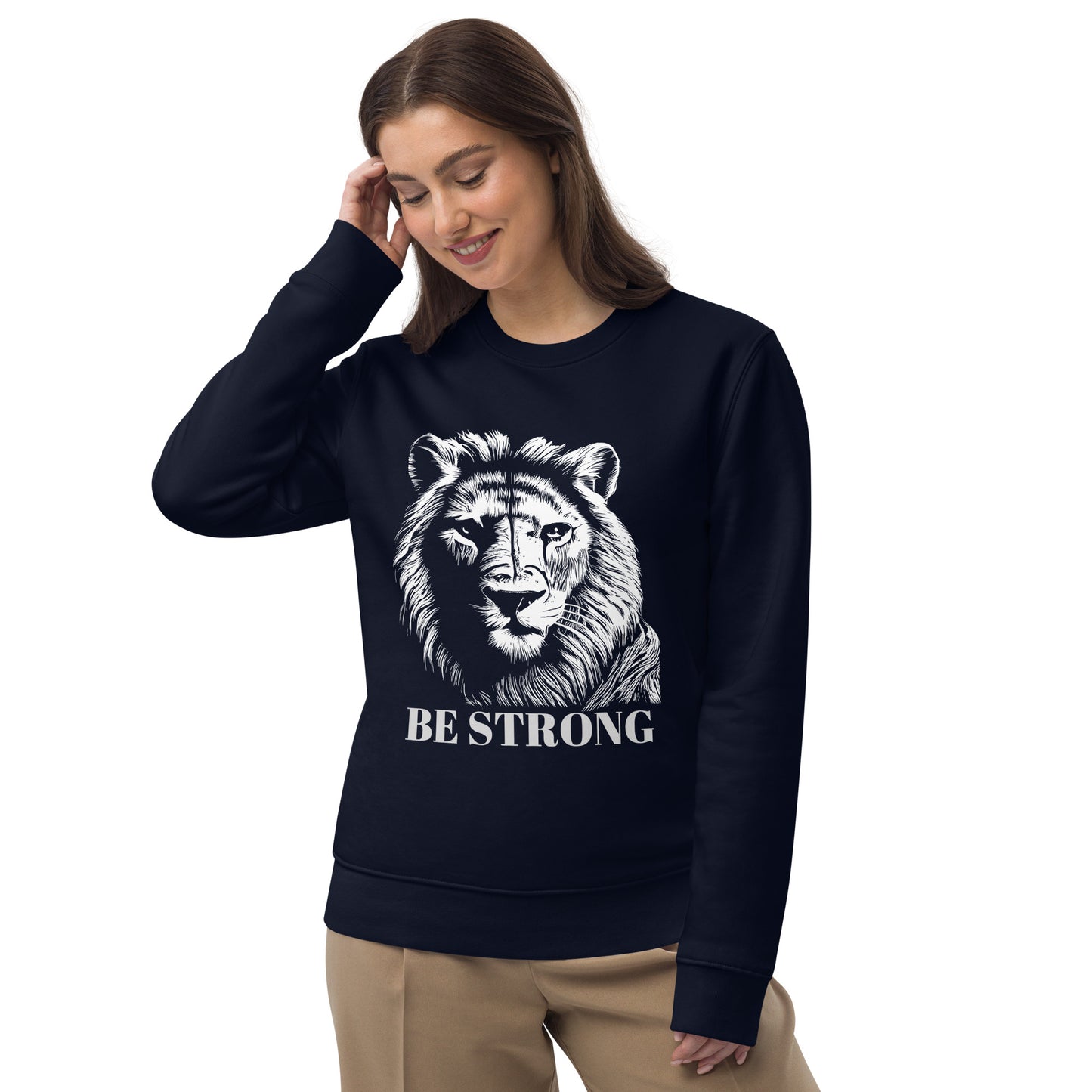 Lion, Unisex eco sweatshirt - Fitz & Willow