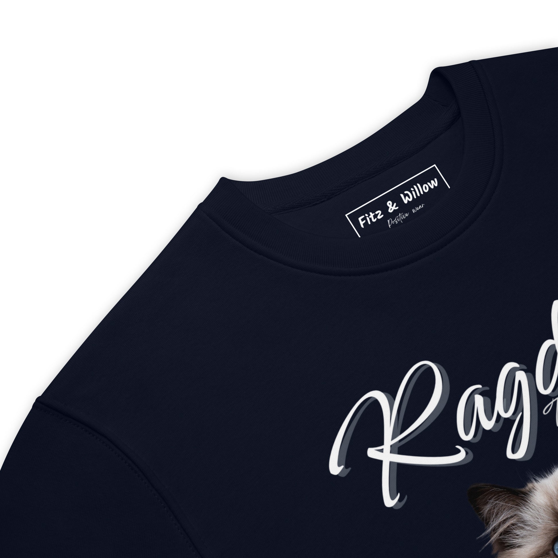 Ragdoll Cat Lovers, Unisex eco sweatshirt - Fitz & Willow