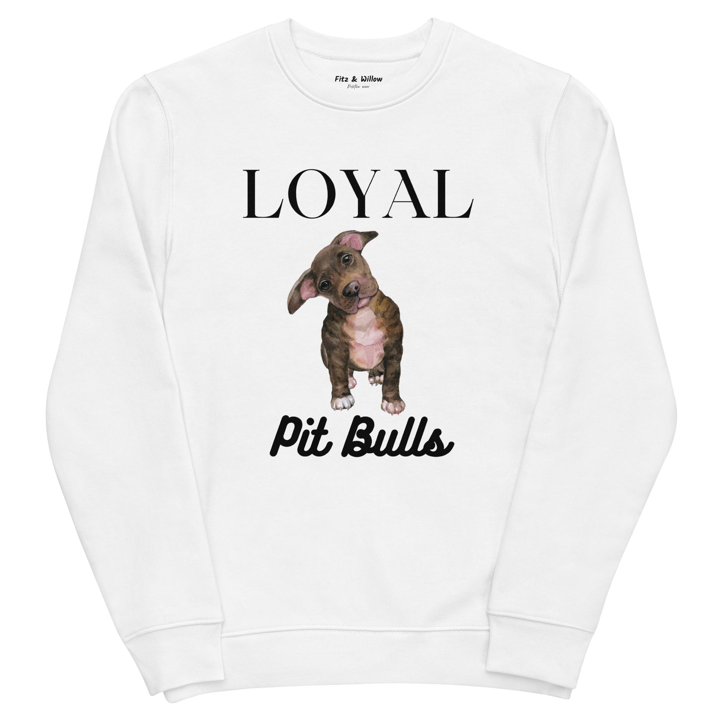 Pit Bulls, Unisex eco sweatshirt - Fitz & Willow