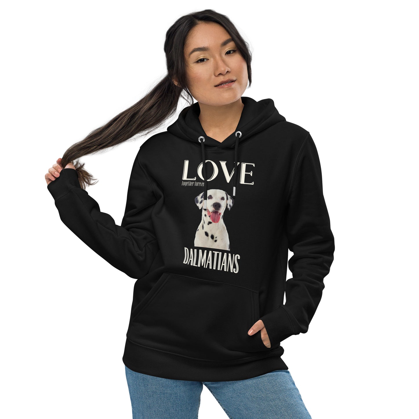 Dalmatians lovers eco hoodie - Fitz & Willow