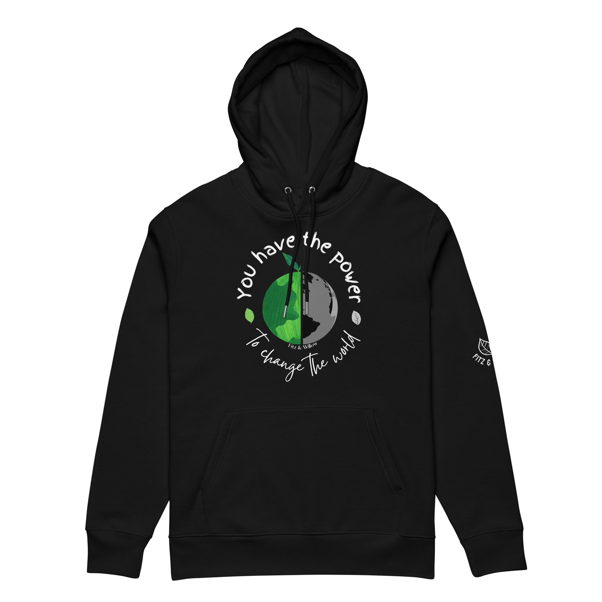 Earth Power, eco hoodie - Fitz & Willow