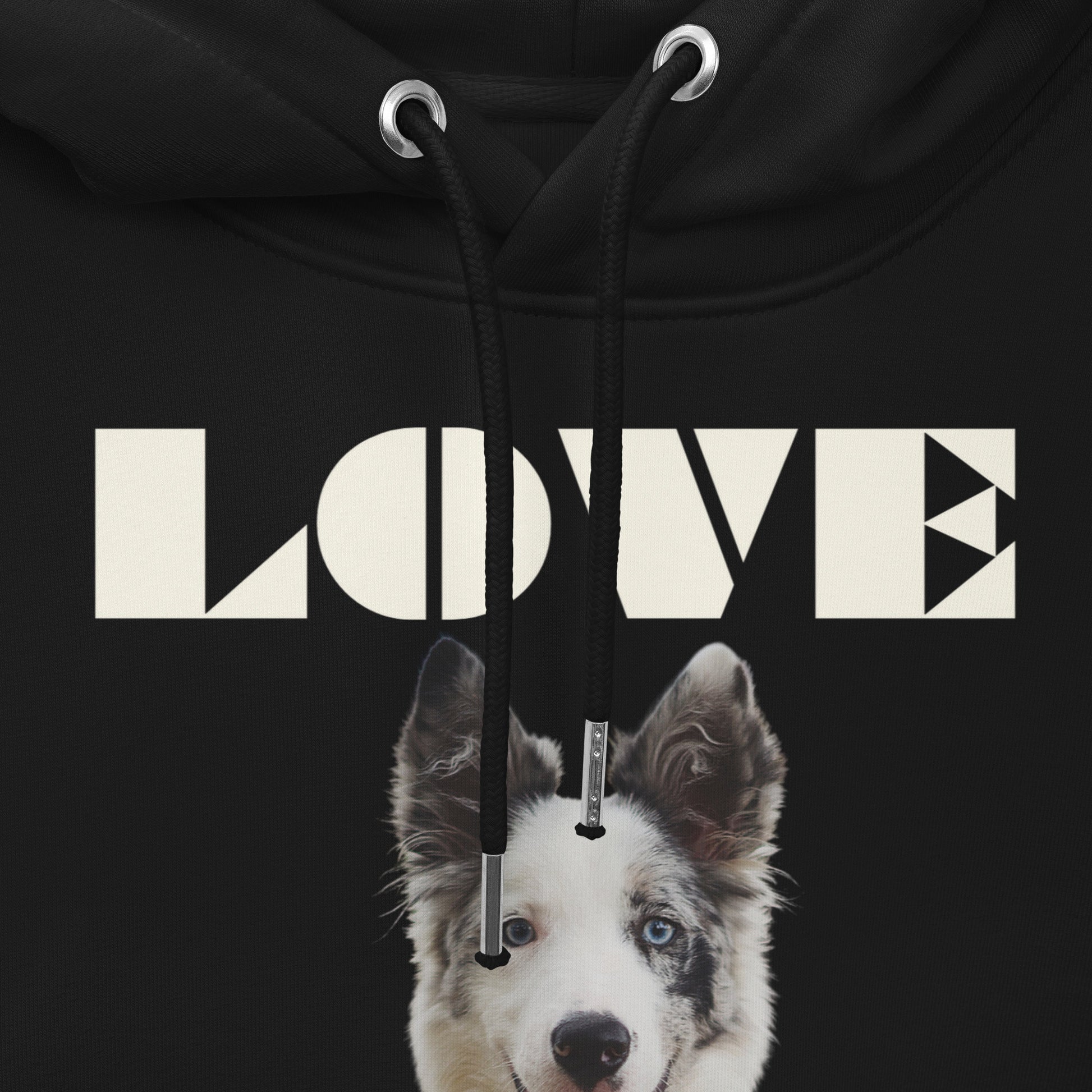 Border Collie lovers eco hoodie, - Fitz & Willow