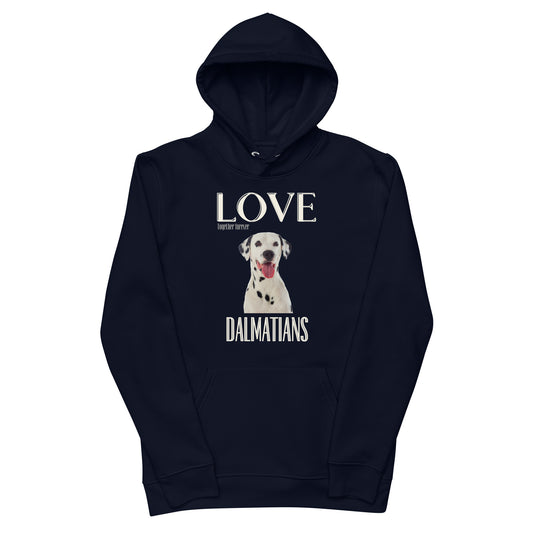 Dalmatians lovers eco hoodie - Fitz & Willow