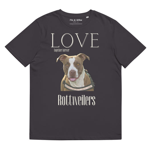 Rottweiler Lovers organic cotton t-shirt - Fitz & Willow