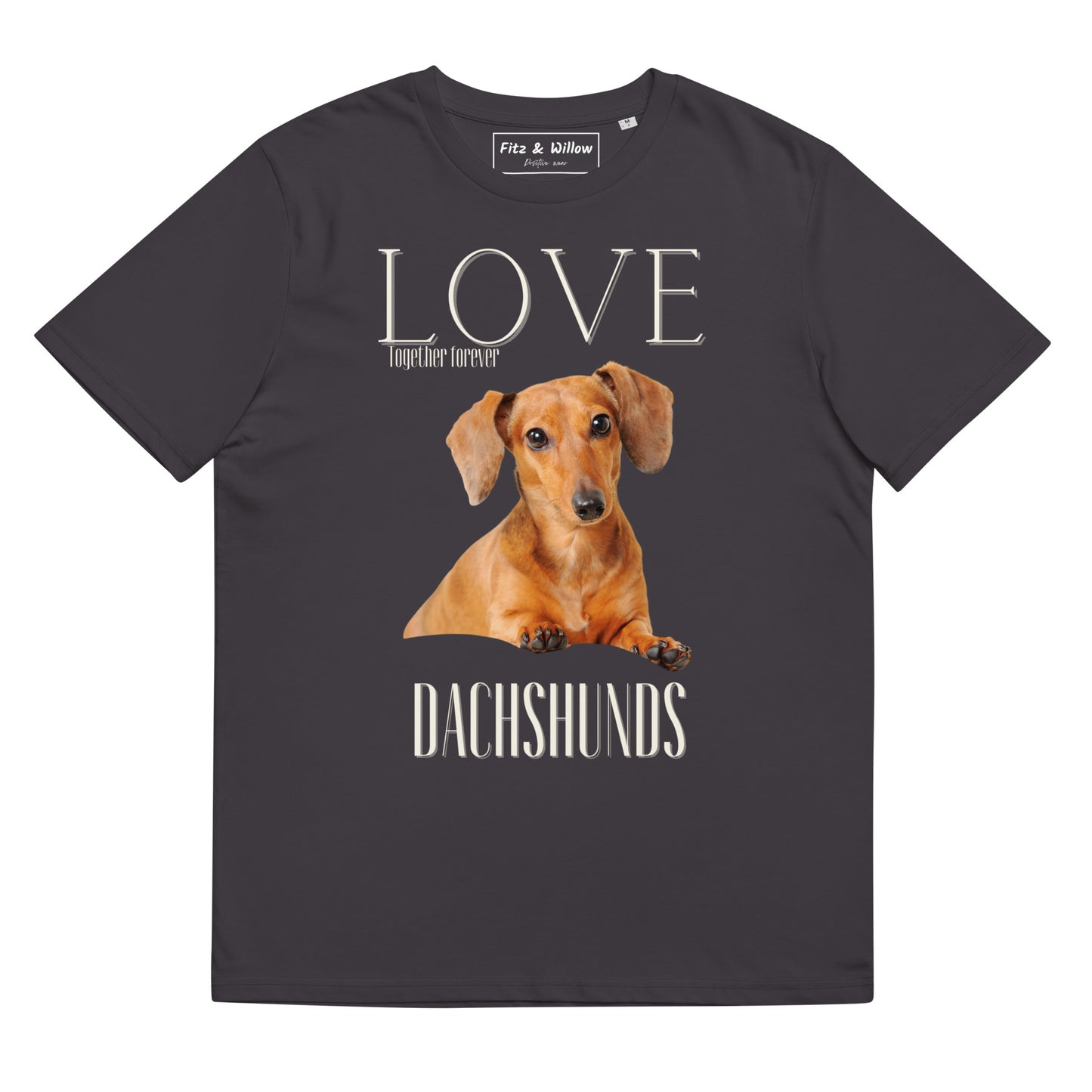 Dachshunds lovers organic cotton t-shirt - Fitz & Willow