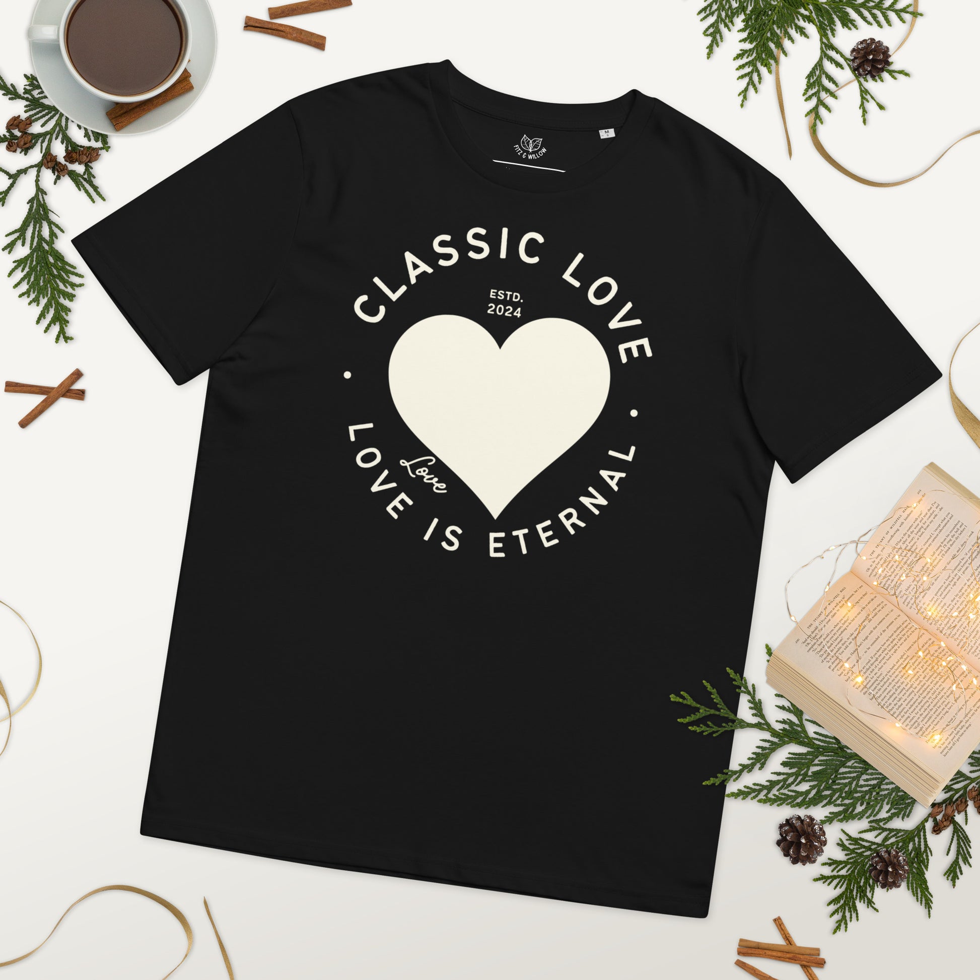 Classic love, Unisex sustainable t-shirt - Fitz & Willow