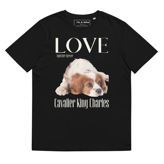 Cavalier King Charles Spaniel sustainable t-shirt - Fitz & Willow