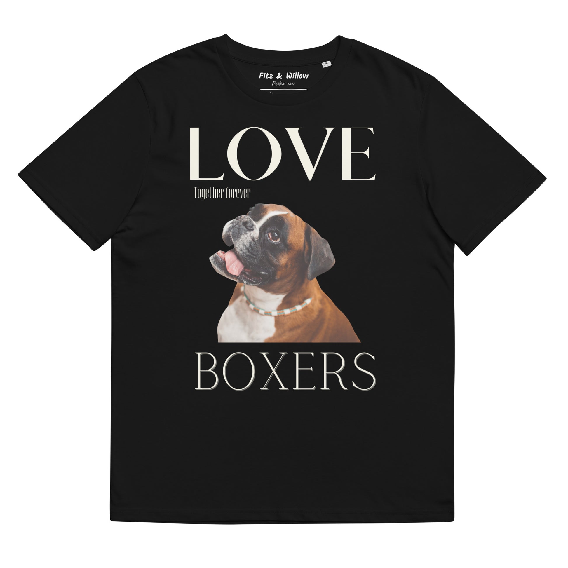 Boxer Dog lovers organic cotton tees - Fitz & Willow