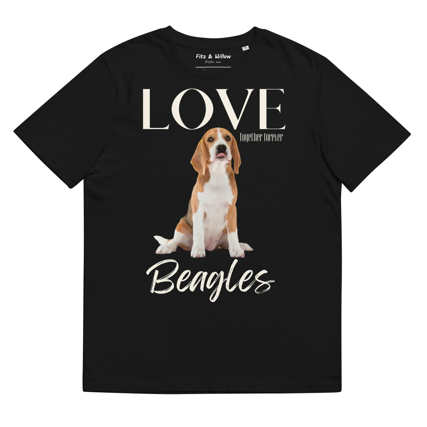 Beagle lovers organic t-shirt - Fitz & Willow