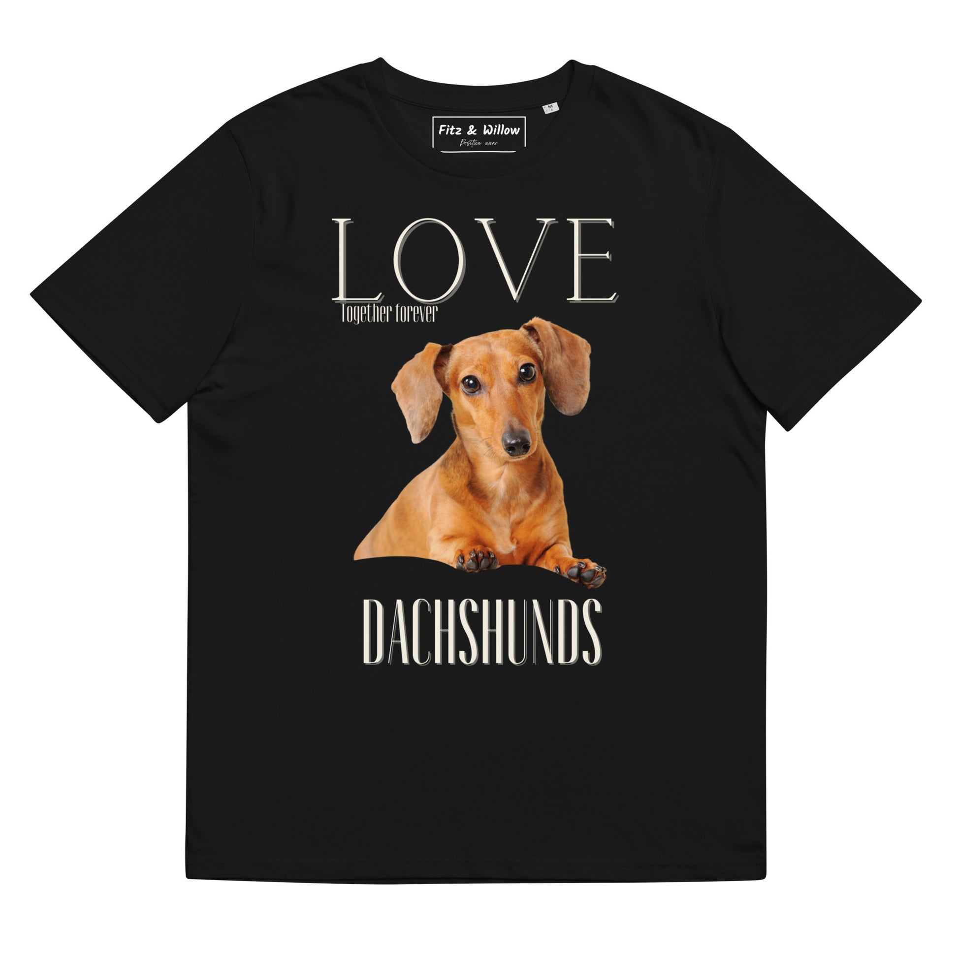 Dachshunds lovers organic cotton t-shirt - Fitz & Willow