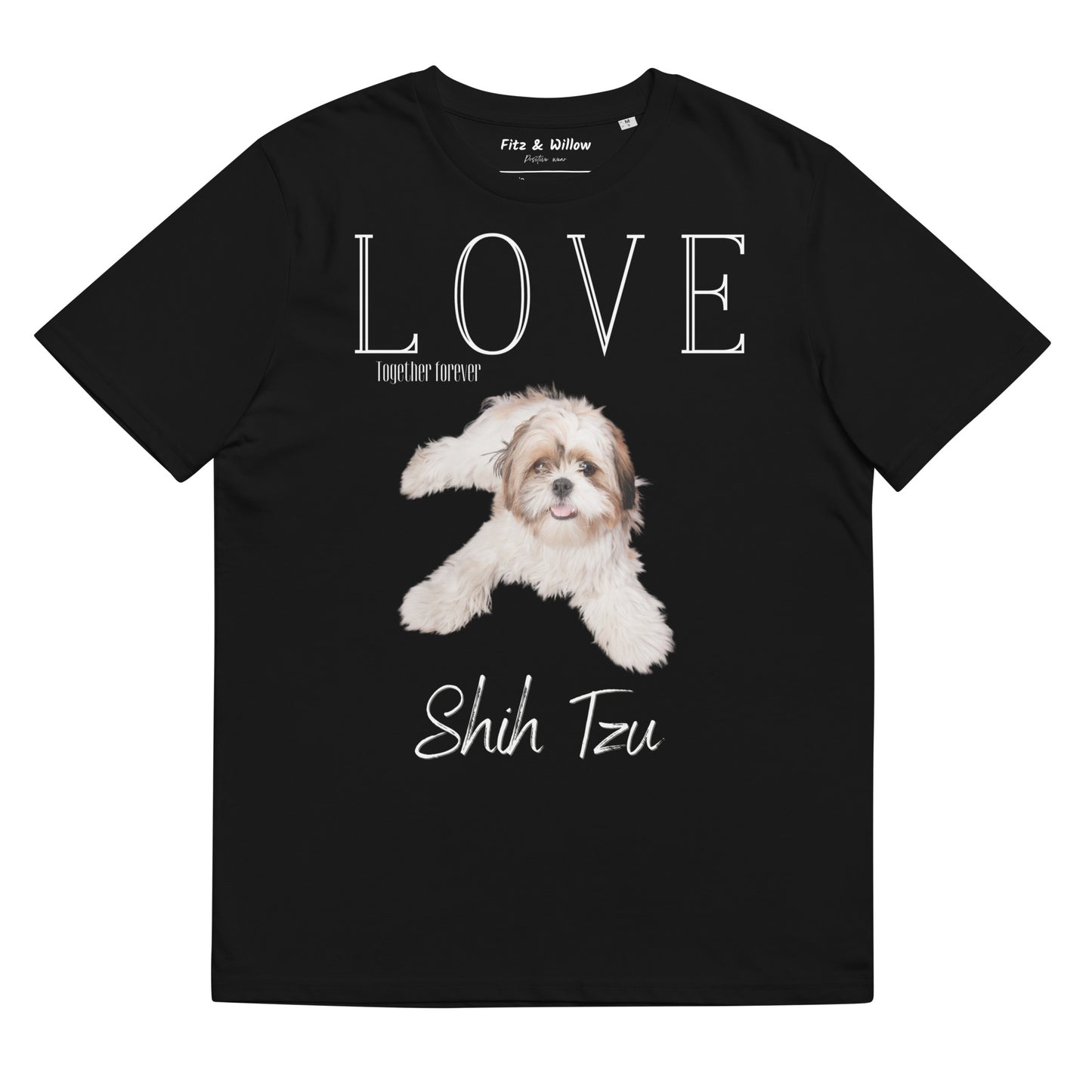 Shih Tzu Lovers, sustainable t-shirt - Fitz & Willow